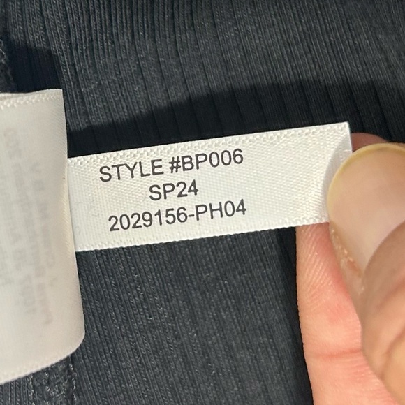 NEW J.Crew Factory Vintage rib high-neck cutaway tank top - Picture 9 of 9